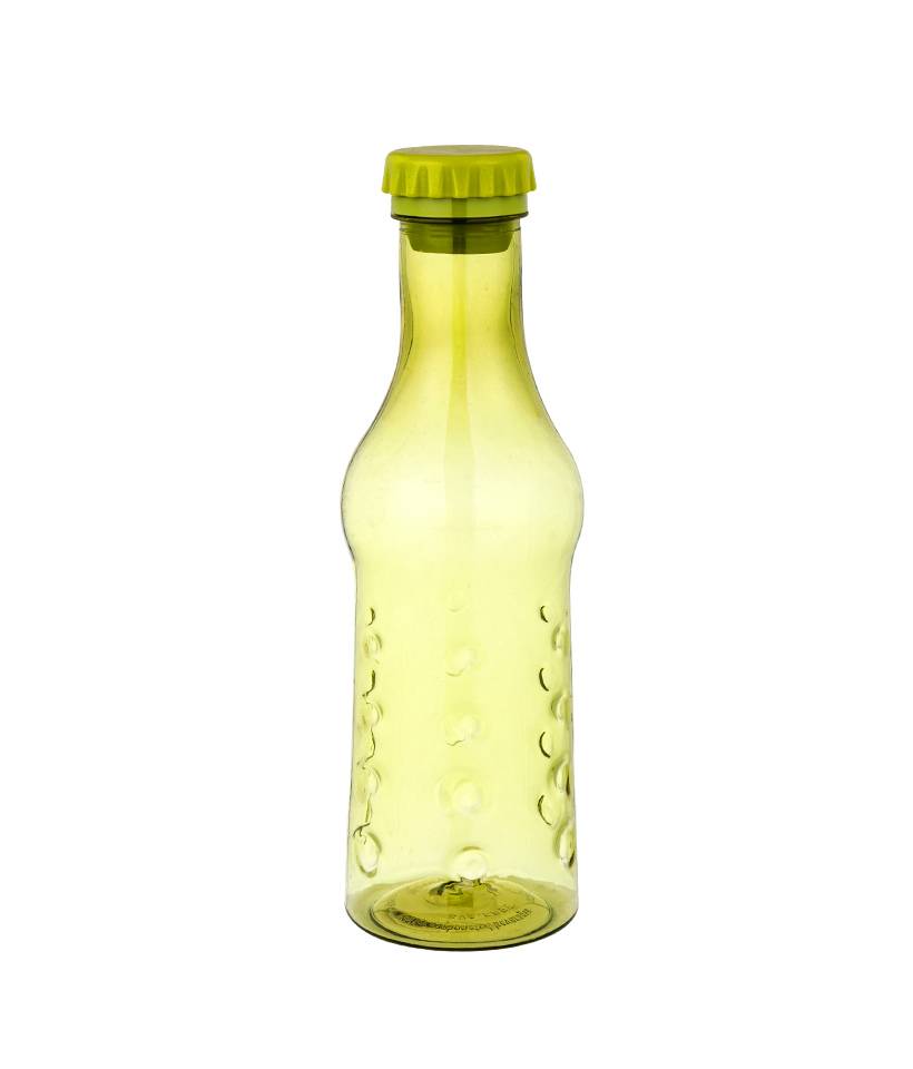 700 ml, antideflagrant, transparent, din silicon de calitate alimentară, cu capac, sticlă de sifon Tritan