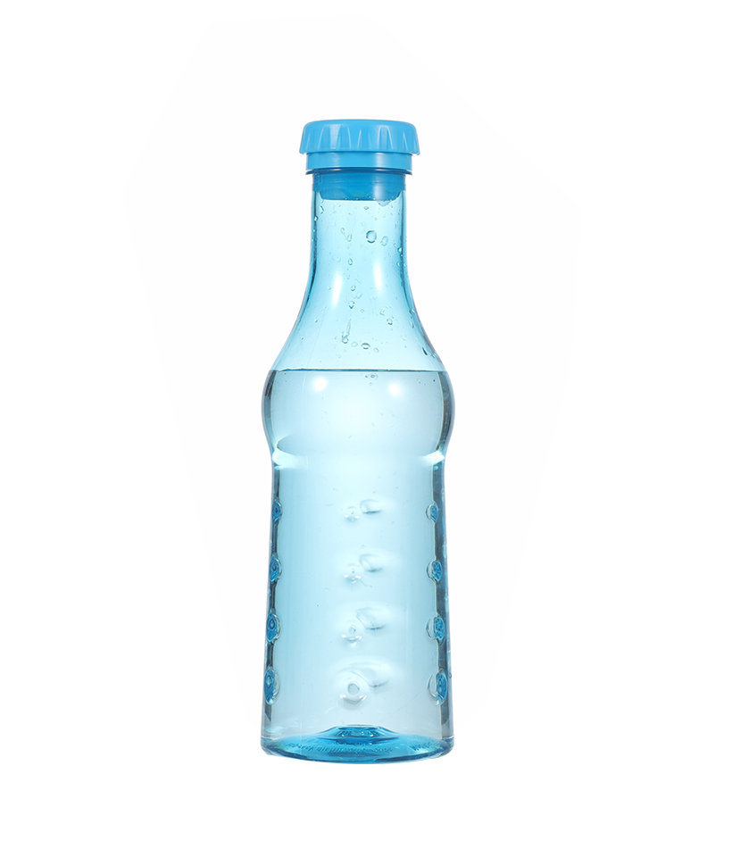 700 ml, antideflagrant, transparent, din silicon de calitate alimentară, cu capac, sticlă de sifon Tritan