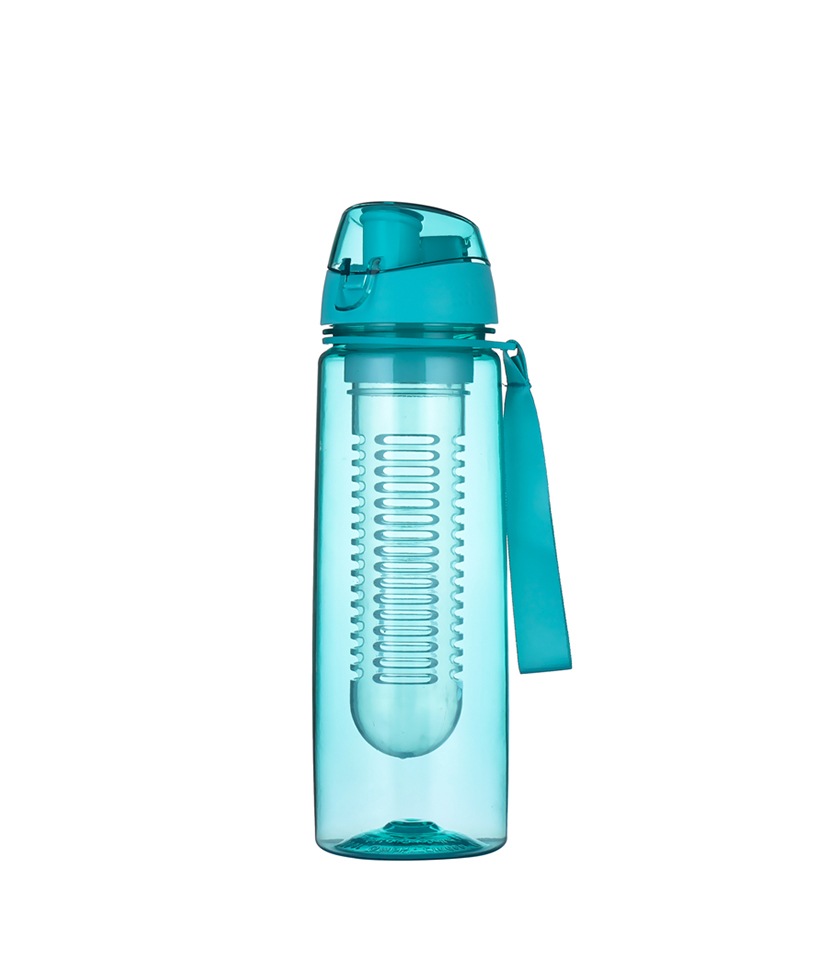 650 ml Sport Travel Filtru detașabil Sticla de ceai cu fructe Tritan