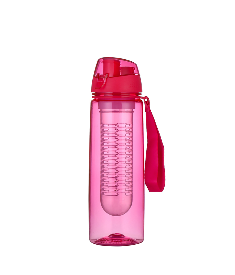 650 ml Sport Travel Filtru detașabil Sticla de ceai cu fructe Tritan