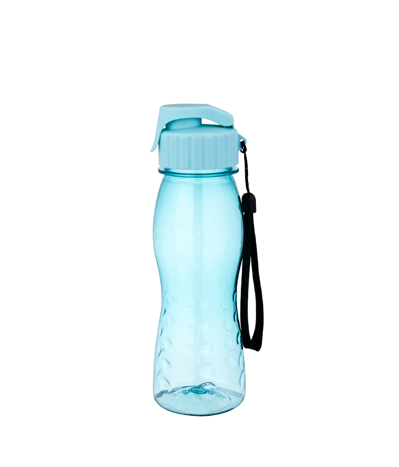 Sticlă transparentă pentru sport Tritan, ecologică, de 500 ml