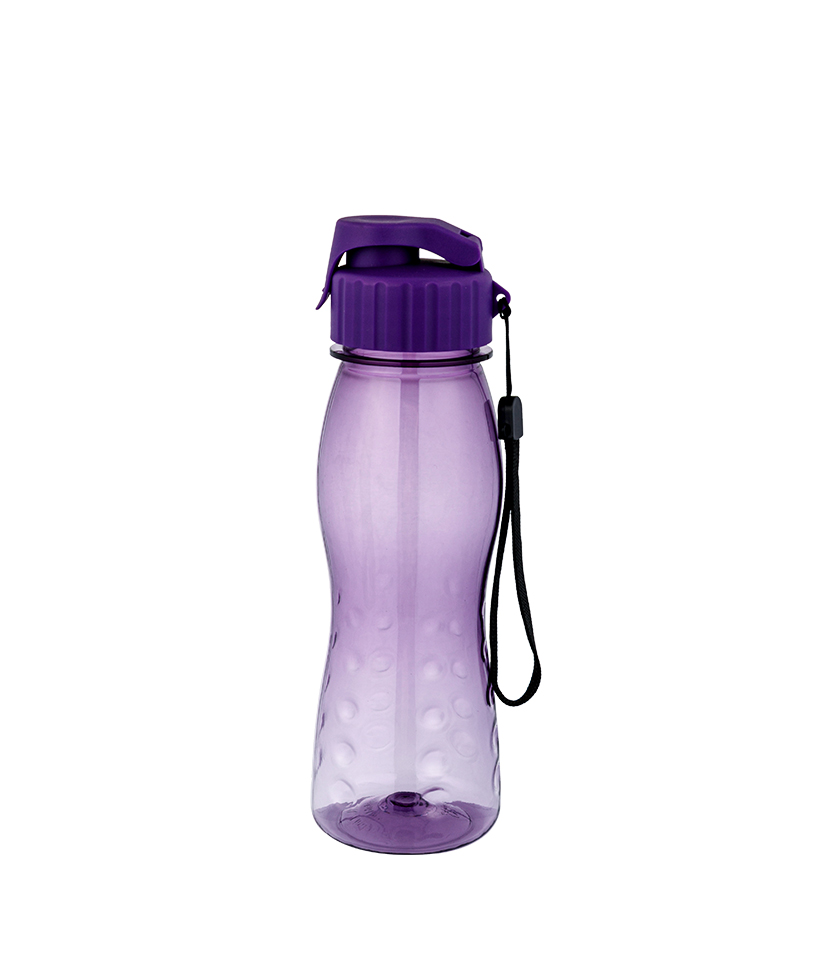 Sticlă transparentă pentru sport Tritan, ecologică, de 500 ml