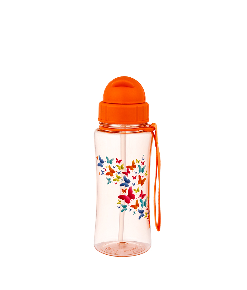 460 ml fără BPA, rezistent la picături, durabil, igienic și rezistent la praf, ușor de transportat Tritan Kids Bottle